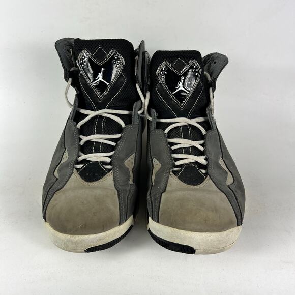 Air Jordan True Flight Sneaker Men's 11.5 Gray Logo Basketball Shoes 342964-003 - Picture 4 of 10